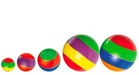 Купить Мячи резиновые (комплект из 5 мячей различного диаметра) в Дальнереченске 