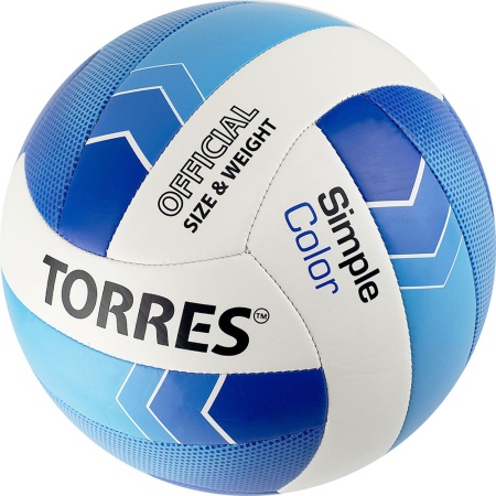Купить Мяч волейбольный Torres Simple Color любительский р.5 в Дальнереченске 